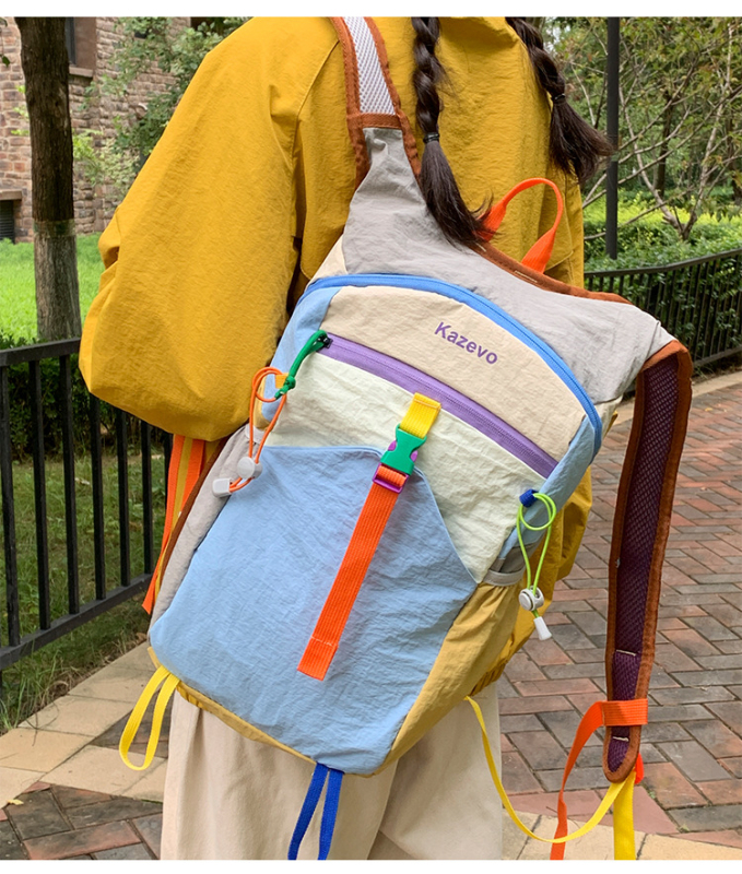 Dopamine ruksak za outdoor aktivnosti, unisex, najlon, 20–35 L, vodootporan, kompatibilan s 14-inčnim prijenosnim, lagan za putovanje
