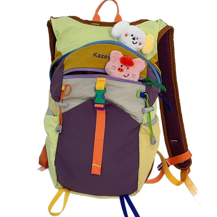 Dopamine ruksak za outdoor aktivnosti, unisex, najlon, 20–35 L, vodootporan, kompatibilan s 14-inčnim prijenosnim, lagan za putovanje