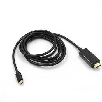 Type-C към HDMI адаптер кабел, 4K30Hz, медно ядро, дължина 2.1 m