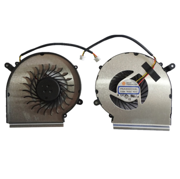 Ventilator de răcire GPU pentru MSI GE62/GE72/PE60/PE70/GL62/GL72 — Brand FT, Model GE62, Material Plastic, Greutate 0.1 kg, Ventilator notebook
