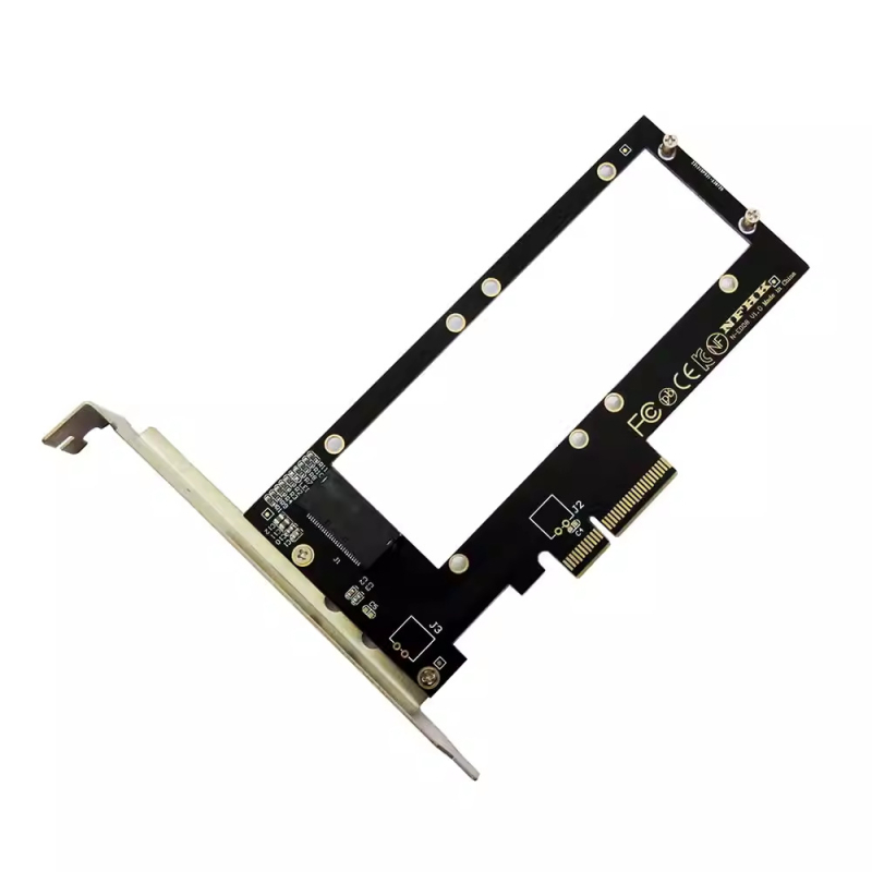 Adapterkártya: PCIe x4 4.0 a PM9A3 Optane P5801X EDSFF E1.S SSD-hez — Interfész: Egyéb — Piaci debütálás: 2024