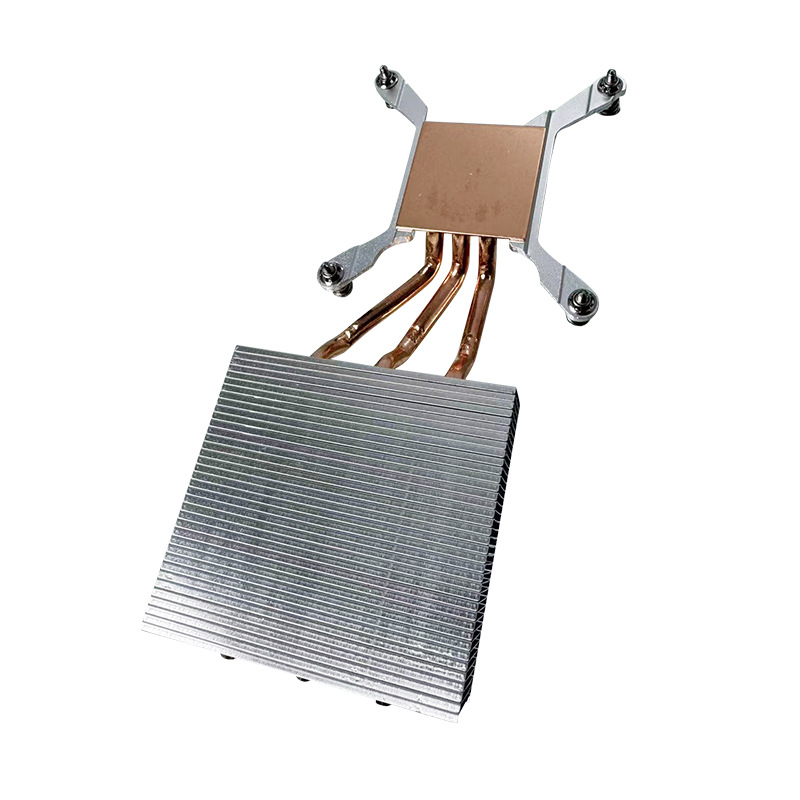 Modul de răcire All-in-One, 45W, cu 3 țevi de răcire, aluminiu Al6063, răcire activă, 3000 RPM