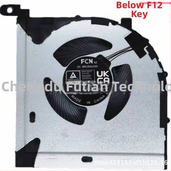 Klēpjdatora radiators Lenovo Legion Y7000P, IRH8, R7000P, ARH8 (2023) – alumīnijs, 1 ventilators, svars 80 g