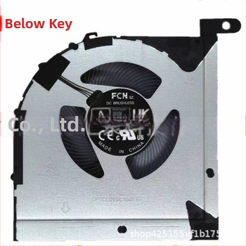 Klēpjdatora radiators Lenovo Legion Y7000P, IRH8, R7000P, ARH8 (2023) – alumīnijs, 1 ventilators, svars 80 g