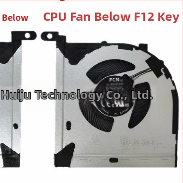 Klēpjdatora radiators Lenovo Legion Y7000P, IRH8, R7000P, ARH8 (2023) – alumīnijs, 1 ventilators, svars 80 g