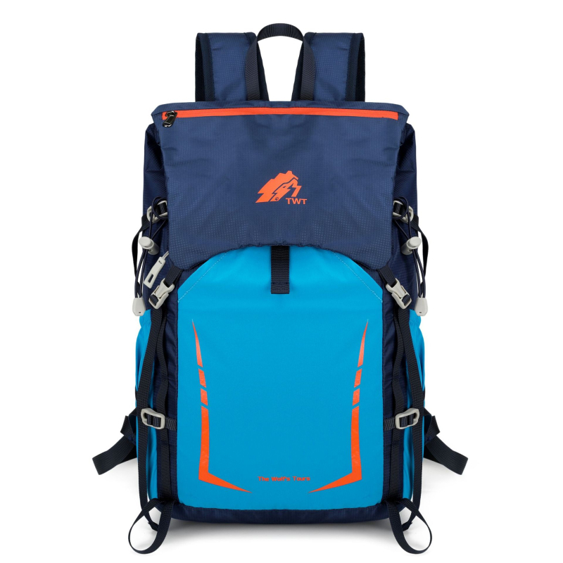 Nothing könnyű túrahátizsák, légáteresztő, vízlepergető, bővíthető kapacitású, összecsukható tároláshoz