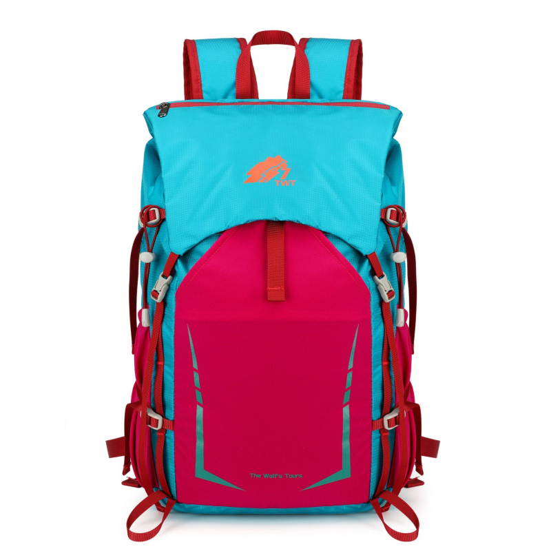 Nothing könnyű túrahátizsák, légáteresztő, vízlepergető, bővíthető kapacitású, összecsukható tároláshoz