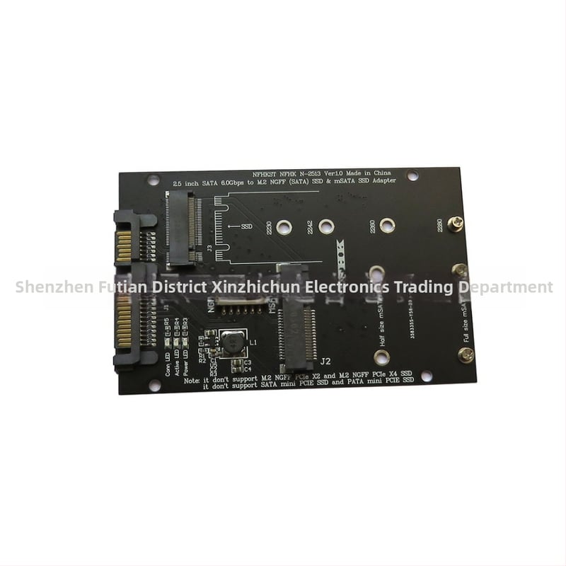 Adapterová karta M.2 NGFF na 2,5 palca SATA3, Rozhranie: Other, Značka: Neutral, Model: Adapter Card