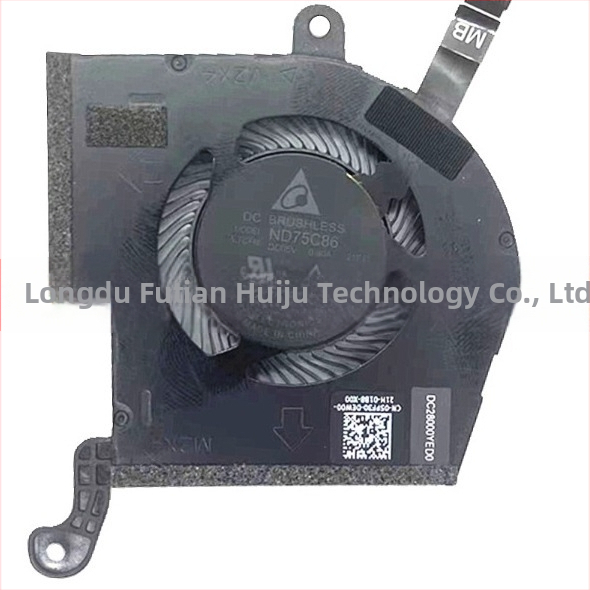 Notebookový chladič pre Dell Alienware x14 — model 0198CH 05PF30, hliník, chladenie ventilátorom