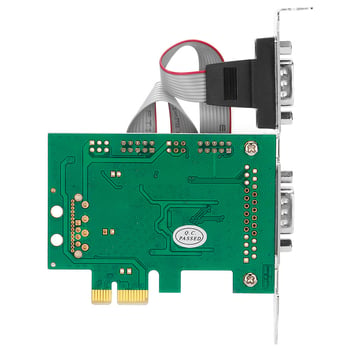 PCIe kartica za proširenje RS232 s dvije DB9 priključnice, WCH CH382L, bakreno jezgro
