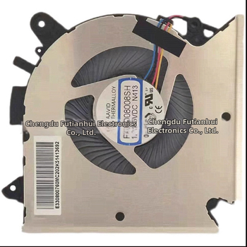 CPU chladiaci ventil pre MSI GF63/GF65 notebook – hlinírový radiátor, 1 ventilátor