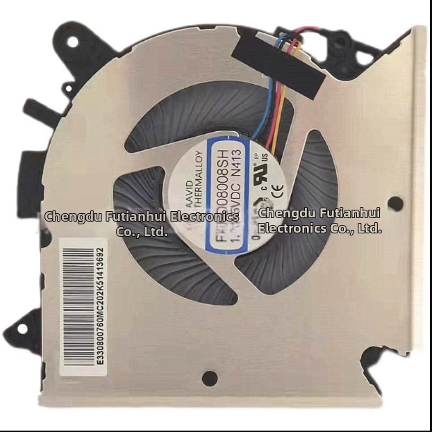 CPU chladiaci ventil pre MSI GF63/GF65 notebook – hlinírový radiátor, 1 ventilátor