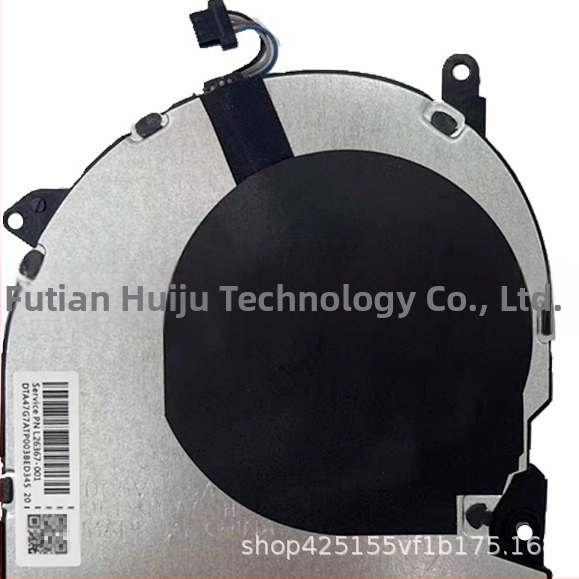 Chladič notebooku s ventilátorom pre HP ZHAN 66 14 G2 PRO G2 440 445 G6, 1 ventilátor, plastové telo, 80 g, model 445 G6
