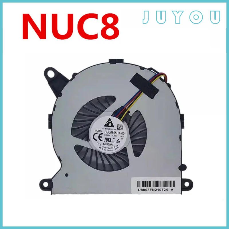 NUC8 охладител за лаптоп - модел BSC0805HA-00, DC5V 0.60A