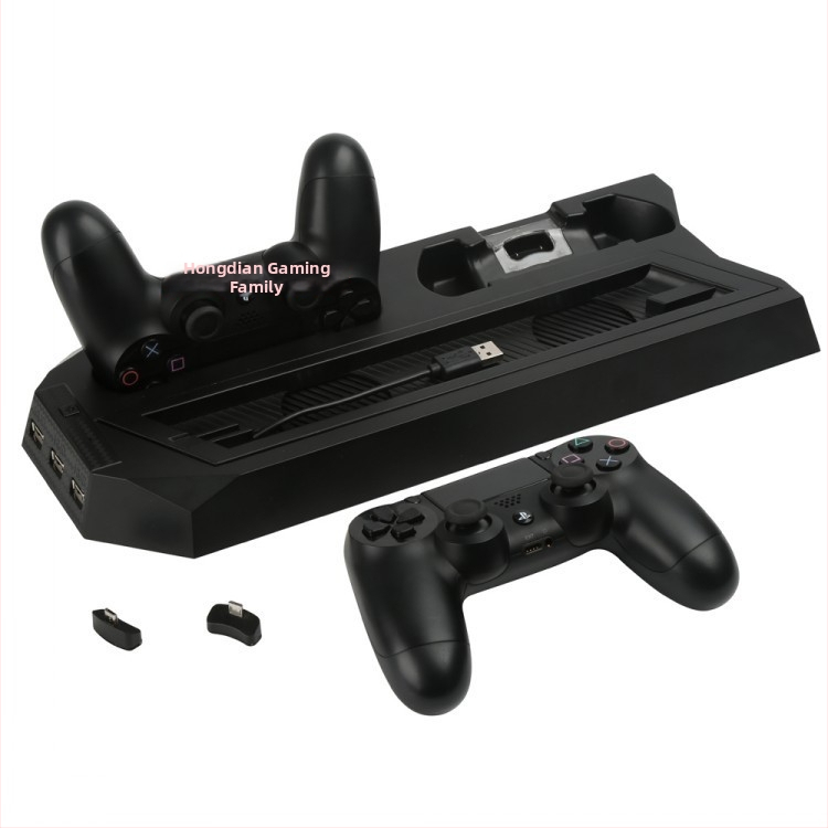 PS4 Pro chladiaca základňa s ventilátorom a Slim nabíjačkou (520 g, Model PS4)