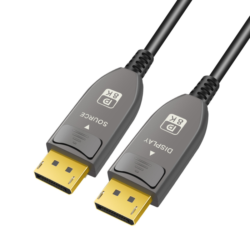 DP1.4 optički DP kabel, 8K video visoke rezolucije, 4K144Hz za računalni monitor, inženjerska kvaliteta prijenosa na velike udaljenosti