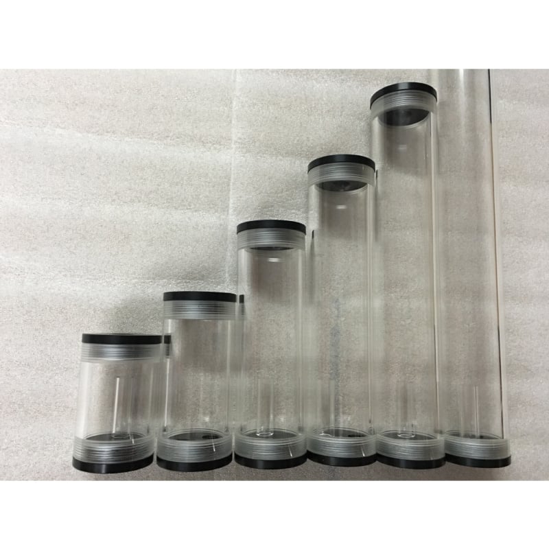 Rezervor de răcire cu apă pentru calculator - rezervor cilindric din acrilic, Modelul 4, Cooler (heat sink), Compatibil cu laptop