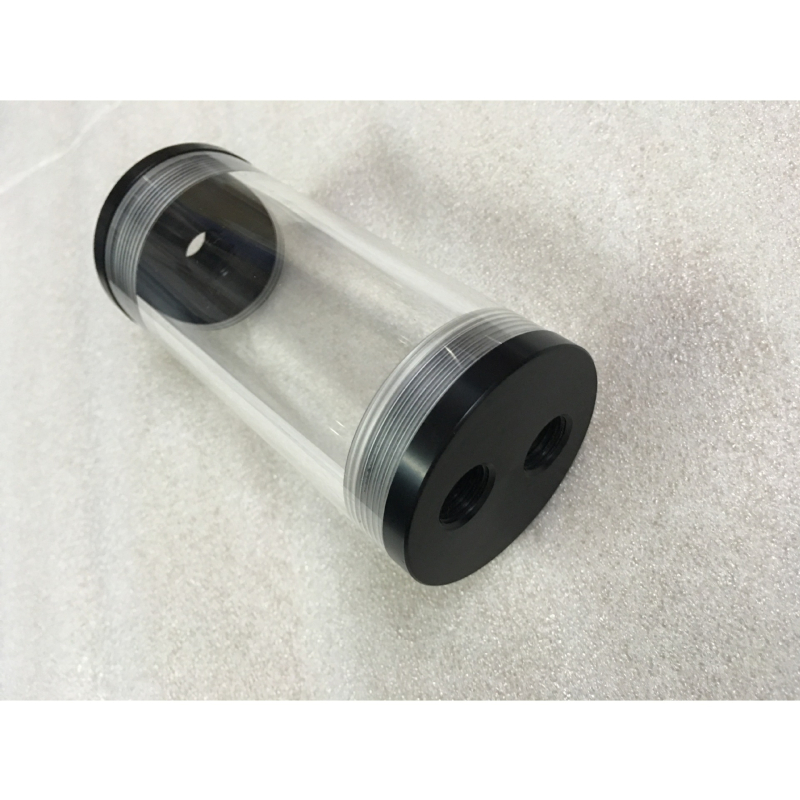 Rezervor de răcire cu apă pentru calculator - rezervor cilindric din acrilic, Modelul 4, Cooler (heat sink), Compatibil cu laptop