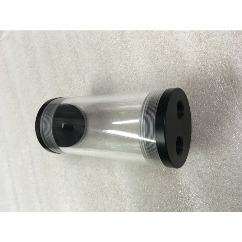 Rezervor de răcire cu apă pentru calculator - rezervor cilindric din acrilic, Modelul 4, Cooler (heat sink), Compatibil cu laptop