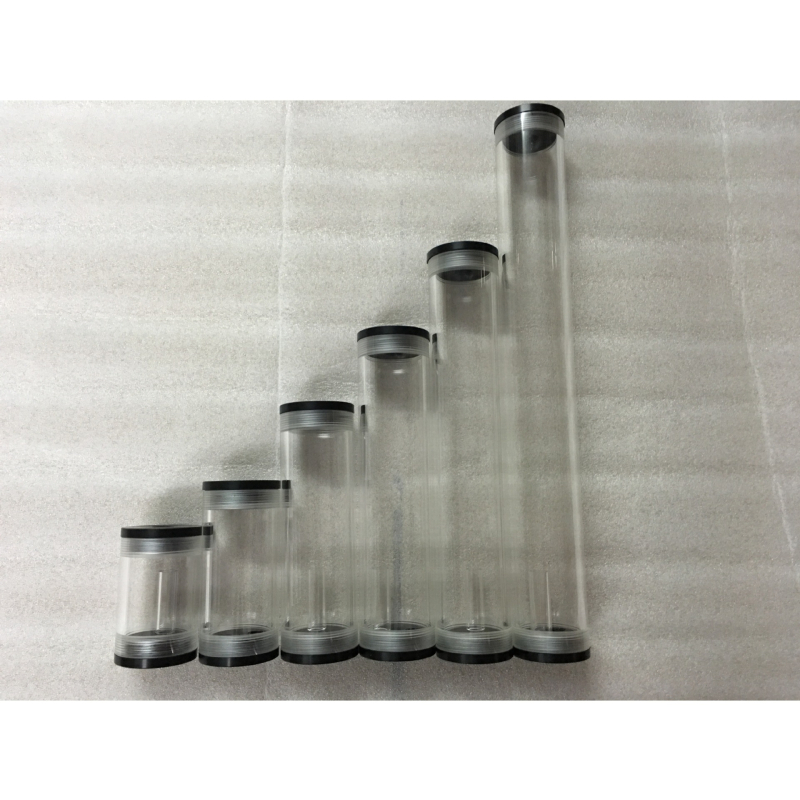 Rezervor de răcire cu apă pentru calculator - rezervor cilindric din acrilic, Modelul 4, Cooler (heat sink), Compatibil cu laptop