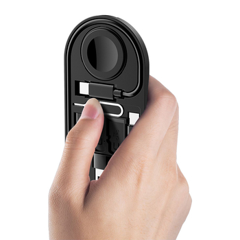 Type-C viacportový adaptér s 1:8 delením, porty Mini USB, Lightning, OTG, Micro USB a Type-C; magnetické uchytenie; až 60W PD rýchle nabíjanie; kompatibilný s bezdrôtovým nabíjaním Apple Watch