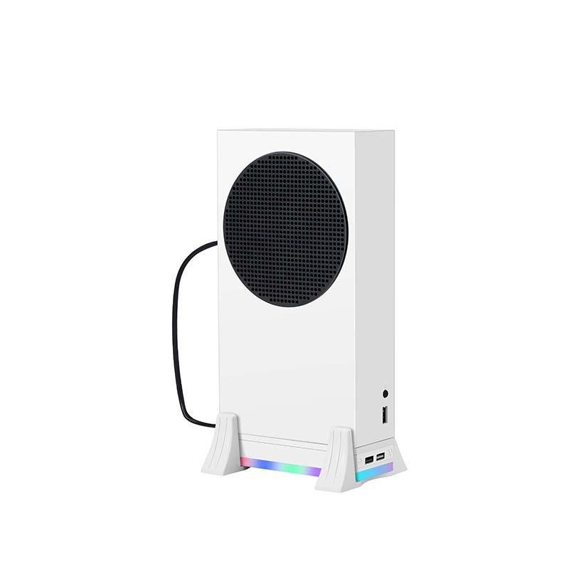 Βάση ψύξης για Xbox Series S με φωτισμό RGB, αποσπώμενο ανεμιστήρα ψύξης, USB σύνδεση, ABS κατασκευή