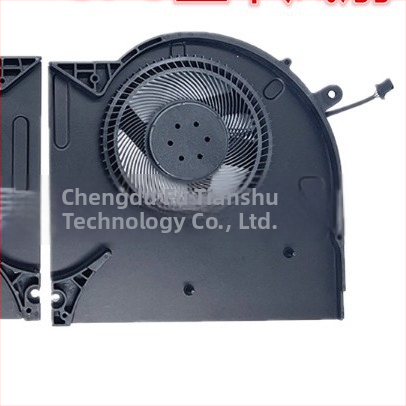 Futian nešiojamojo kompiuteri aušintuvas, 1 ventiliatorius, aliuminis, suderinamas su Dell Alienware M17 R3/M17 R4