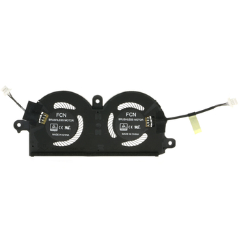 CPU chladiaci ventil Dell XPS 13 9370/9380/9390 0980Wh – plastový, 40 g, jednoventilátorový dizajn