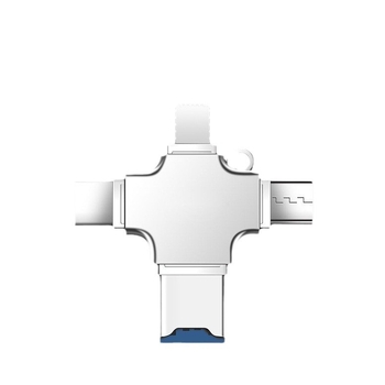 Type-C OTG adapter, četiri u jednom, više sučelja, TF kartica čitač