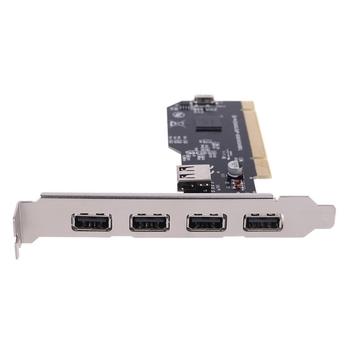 Great-Q PCI-5USB USB 2.0 proširna kartica s 5 USB porta NEC kontrolerom, PCI desktop, bez upravljačkog programa za Windows 7/8, OEM spremna