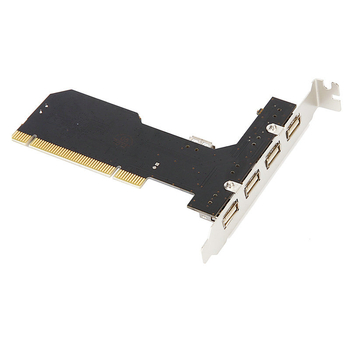 Great-Q PCI-5USB USB 2.0 proširna kartica s 5 USB porta NEC kontrolerom, PCI desktop, bez upravljačkog programa za Windows 7/8, OEM spremna