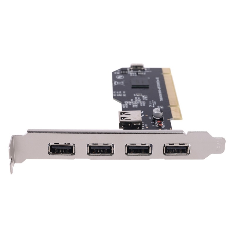 Great-Q PCI-5USB USB 2.0 proširna kartica s 5 USB porta NEC kontrolerom, PCI desktop, bez upravljačkog programa za Windows 7/8, OEM spremna