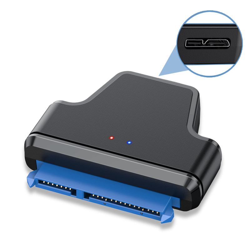 USB-SATA adapter kabel AMS1153E, bakreno jezgro, brzina prijenosa 500