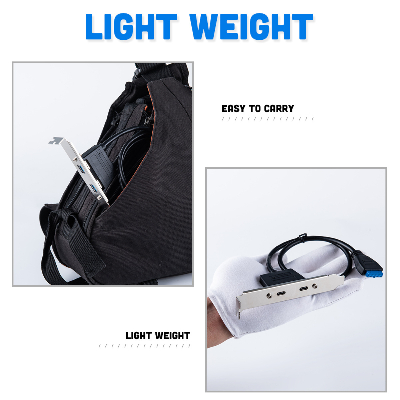 Modulová karta s USB-C PCI slot rozšírenie, USB-C port, Skyworth CL3523, Copper Core, 1080 rýchlosť prenosu