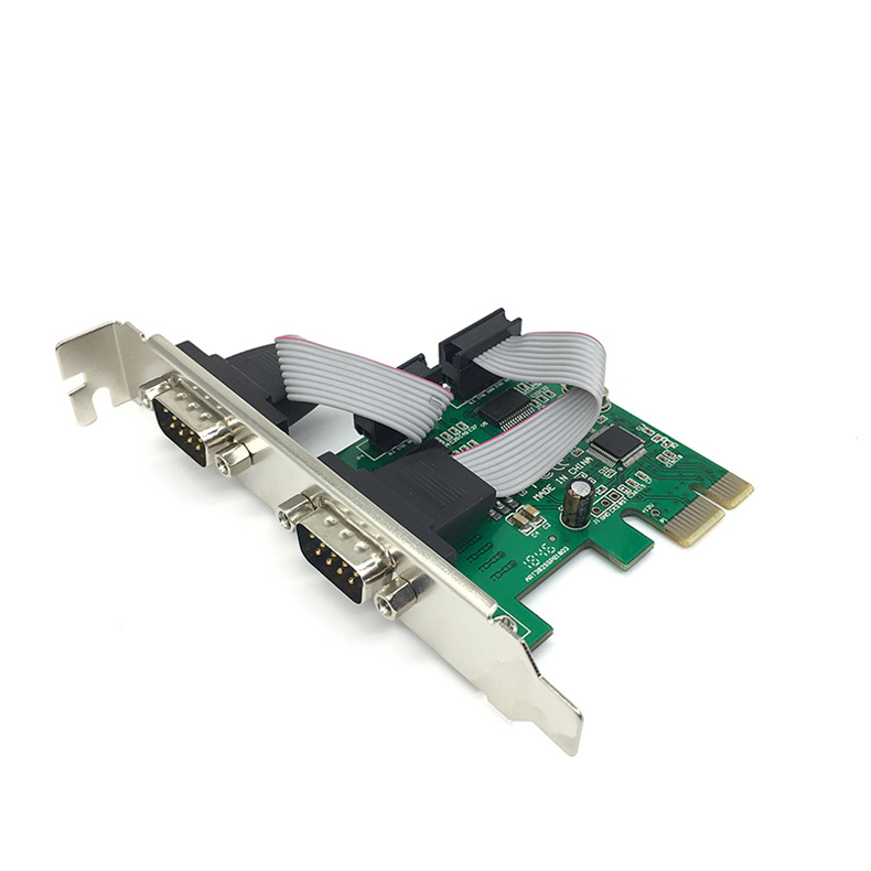PCI-E serijska kartica – 2-port RS232, PCI-E sučelje, OEM kompatibilno