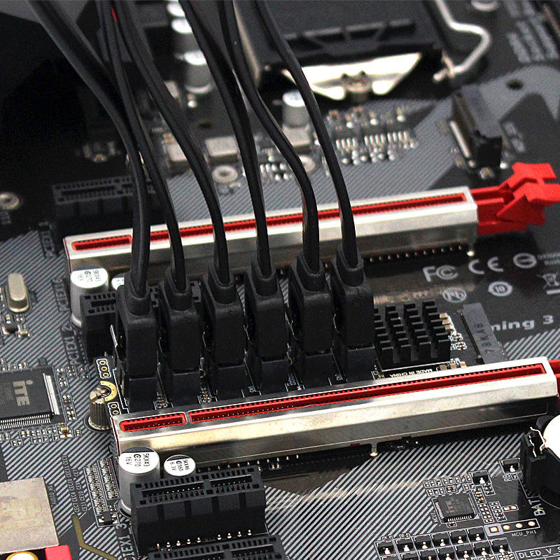 PCIe 3.0 na SATA 6Gb/s, 6-port NAS proširna kartica ASM1166