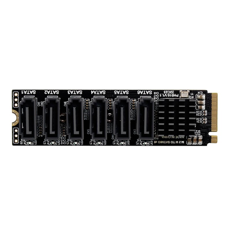 PCIe 3.0 na SATA 6Gb/s, 6-port NAS proširna kartica ASM1166