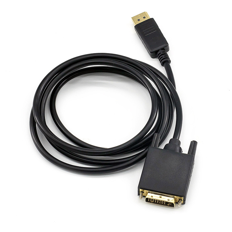 DP na DVI kabel, patch kabel, bakreno jezgro, visoko kvalitetan čip, DVI sučelje, brzina prijenosa podataka 10