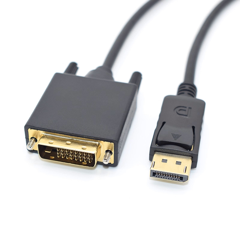 DP na DVI kabel, patch kabel, bakreno jezgro, visoko kvalitetan čip, DVI sučelje, brzina prijenosa podataka 10