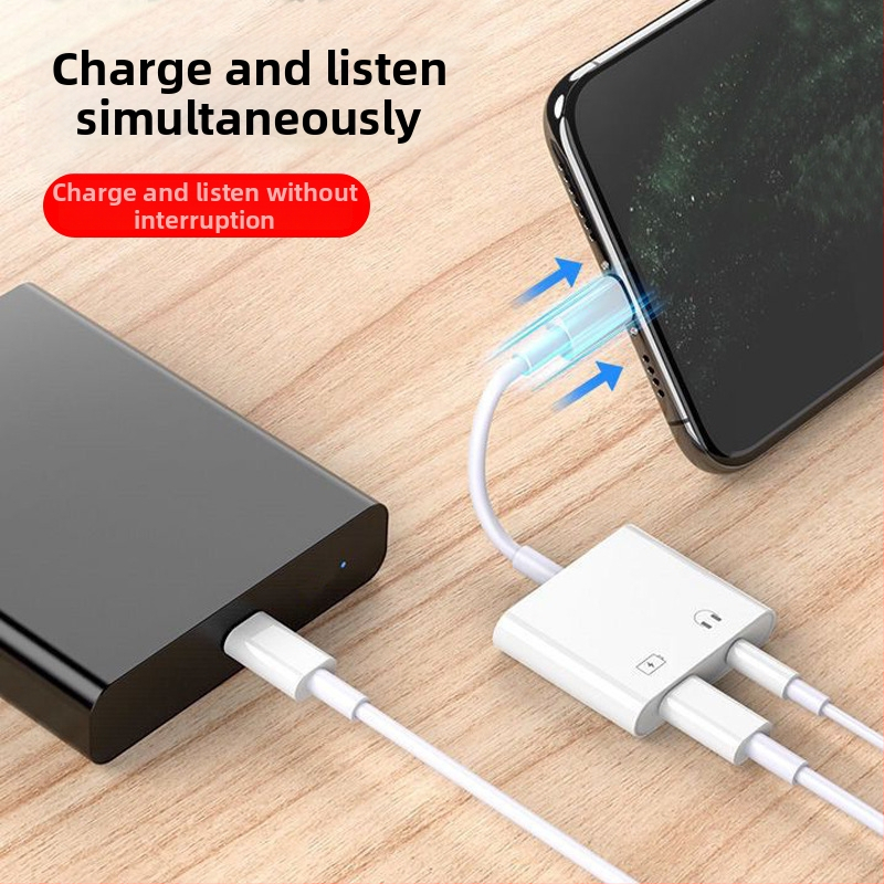 Yichuang Y01 Type-C audio dekóder adaptér kábel pre zariadenia Apple, zvuková karta pre živé vysielanie