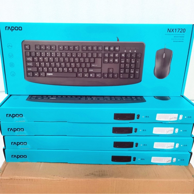 Rapoo NX1720 kabelski komplet tipkovnice i miša, USB sučelja, 1000dpi