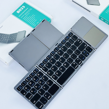 Πτυσσόμενο Bluetooth πληκτρολόγιο με 88–98 πλήκτρα, πλαστικό σώμα, πράσινοι διακόπτες, χωρίς φωτισμό