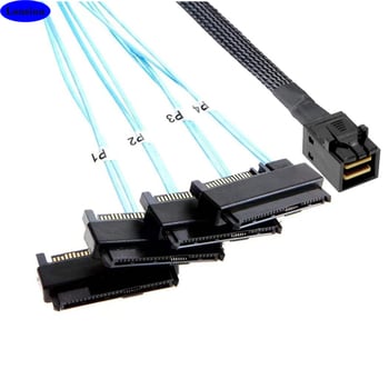 Mini SAS HD SFF-8643 na SFF-8482, 2-u-1, 22P kabel SATA visokih brzina