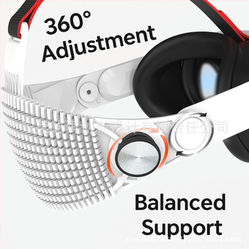 VR brilles Meta Quest 3 / Quest 3S (ABS materiāls; 350 g svars; komplektā iekļauts Quest 3 galvas siksna x1)