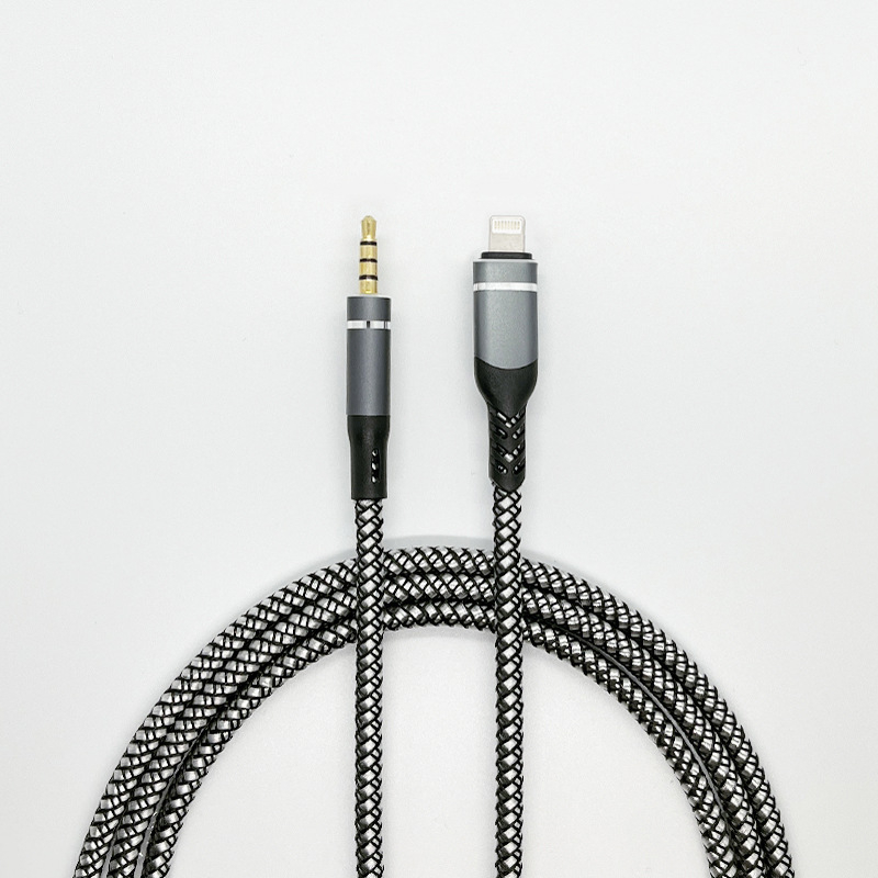 OTG audio linijski adapter za digitalne uređaje, zlatno premazivanje, bakar bez kisika, golim bakrenim jezgrom, ROHS certificiran