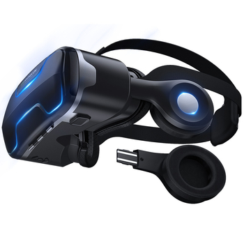 VR brilles 3D spēlēm, modelis G02ed, displejs 300, video ieeja pa tālruni, izšķirtspēja 720–1080–2K, Android/iOS