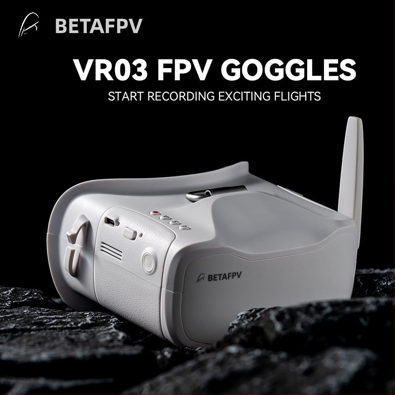 Betafpv FPV prillid pea-rihmaga, 5,8 GHz analoog videoedastus VR03
