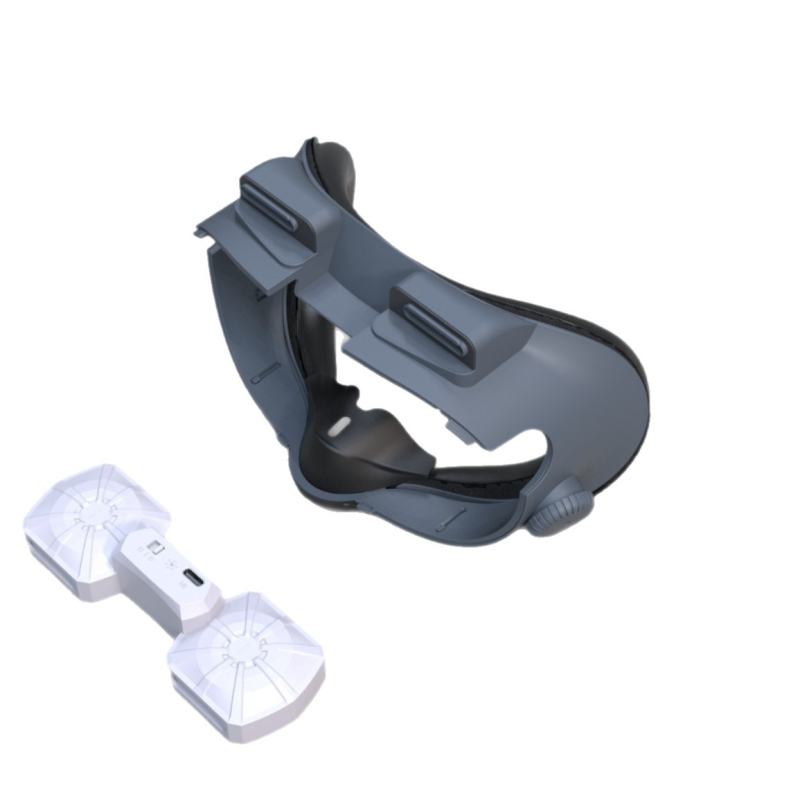 X3 maska za protok zraka za VR headset Meta Quest 3, magnetska montaža, protiv propuštanja svjetla, dvostruki način