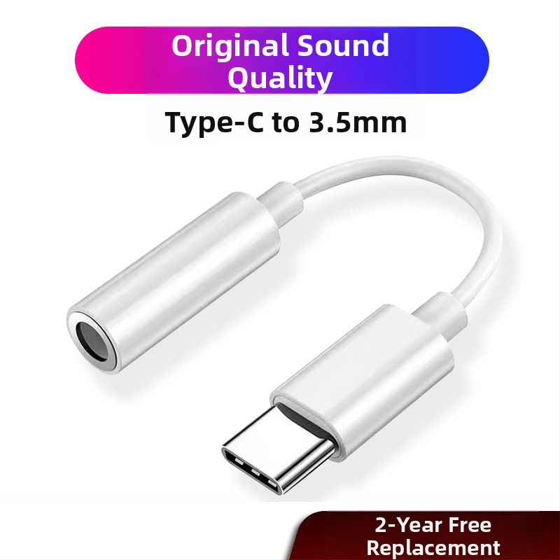 MPCQC Type-C adaptér pre slúchadká s 3,5 mm pre Android
