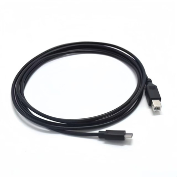 Type-C na USB-B pisaći kabel, USB 2.0 visoke brzine, bakar, duljina 0.5–3 m, za PC